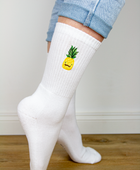 Socken mit Ananas