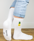 Socken mit Ananas