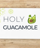 Weihnachts Avocado - Recycelte Postkarte