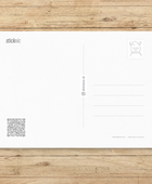 Party together - Recycelte Postkarte